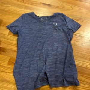 blue under armour shirt